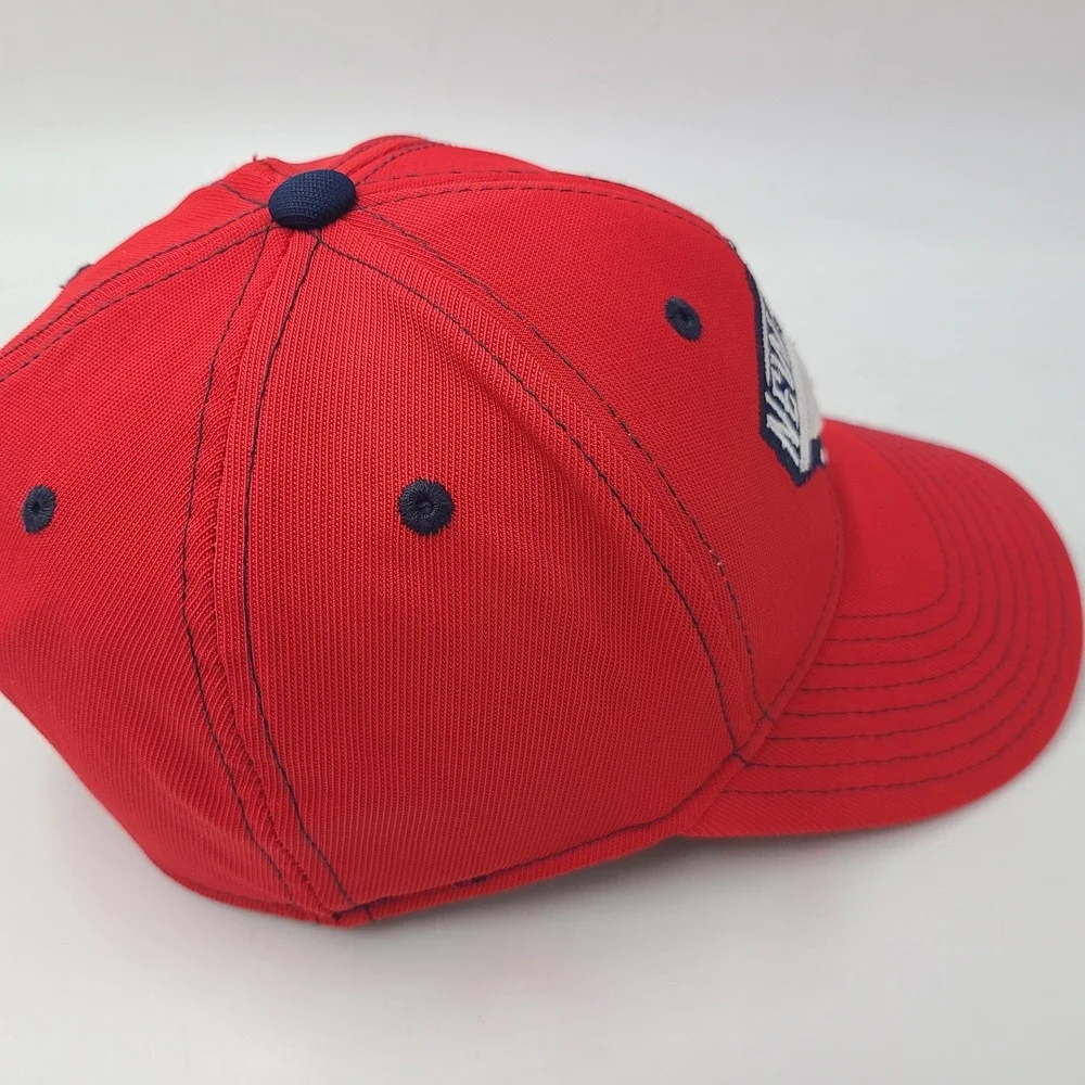 Youth New Orleans Pelicans Hat Fitted One Size Adidas Red White Blue NBA Boys